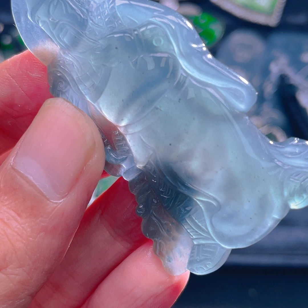 颈饰未镶嵌翡翠翡翠