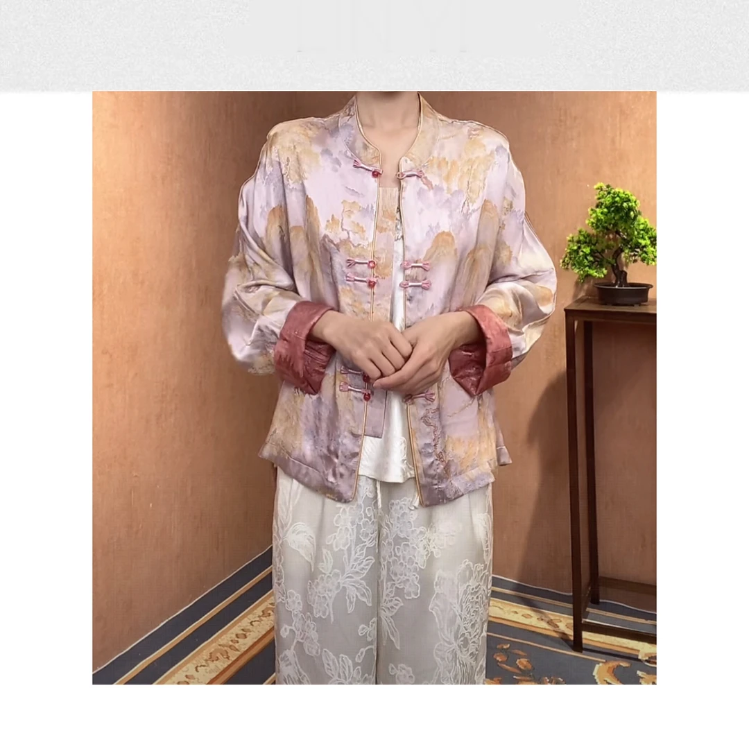 2529 新中式时尚国风气质女外套