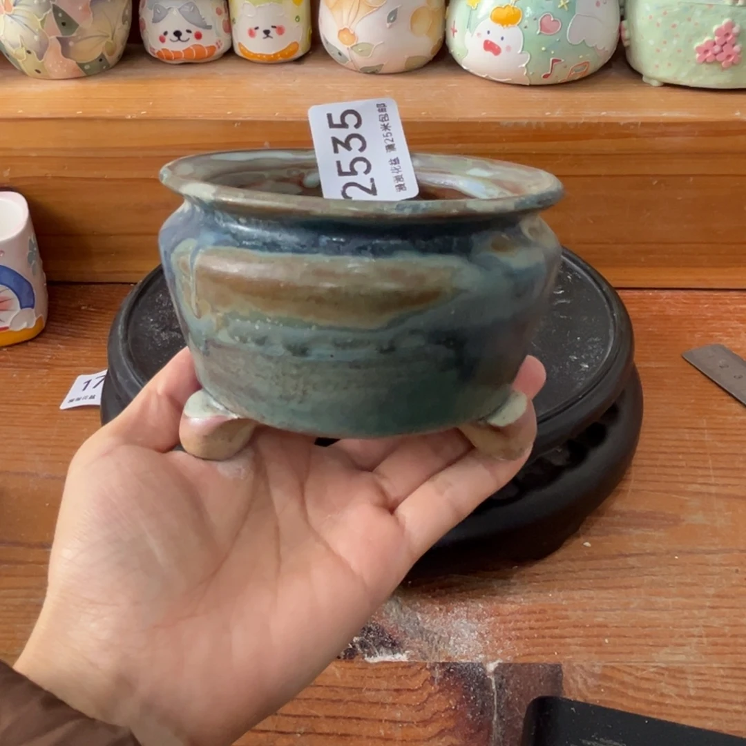 2535 内口8.5景德镇手工制作瑕