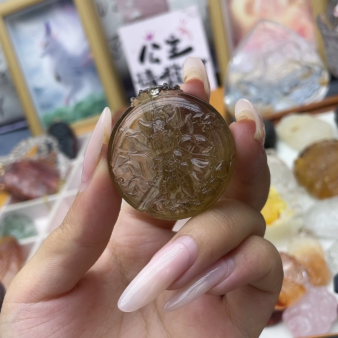 颈饰未镶嵌水晶天然