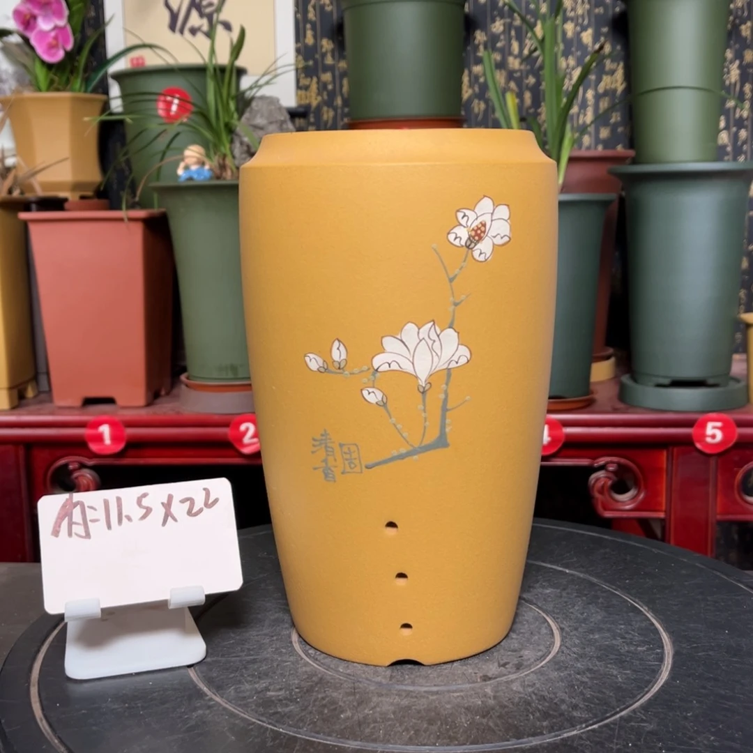 紫砂花盆紫砂花盆