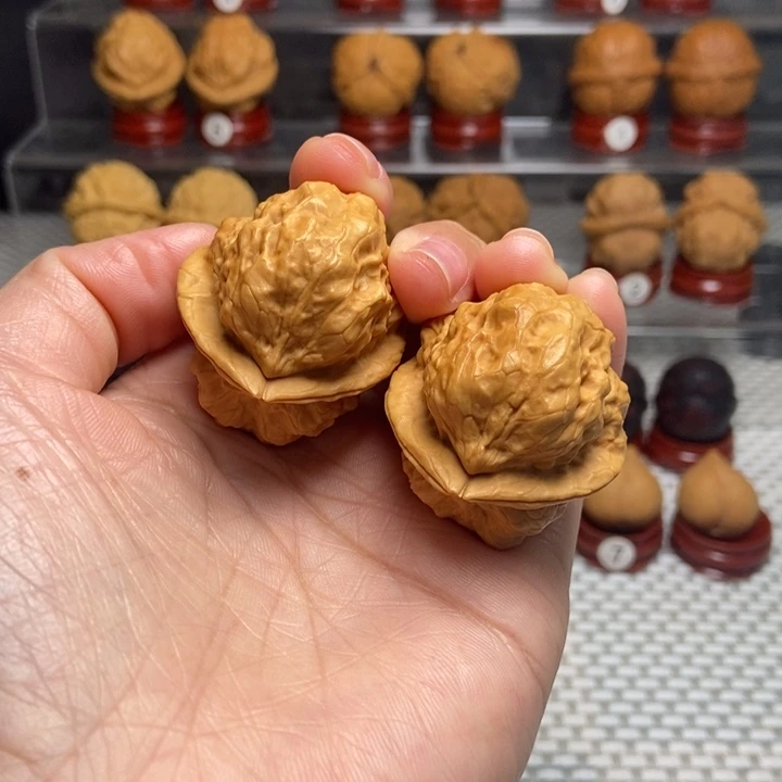 文玩核桃把件2金玉满堂