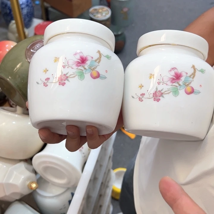 瑕疵福利品陶瓷茶叶罐
