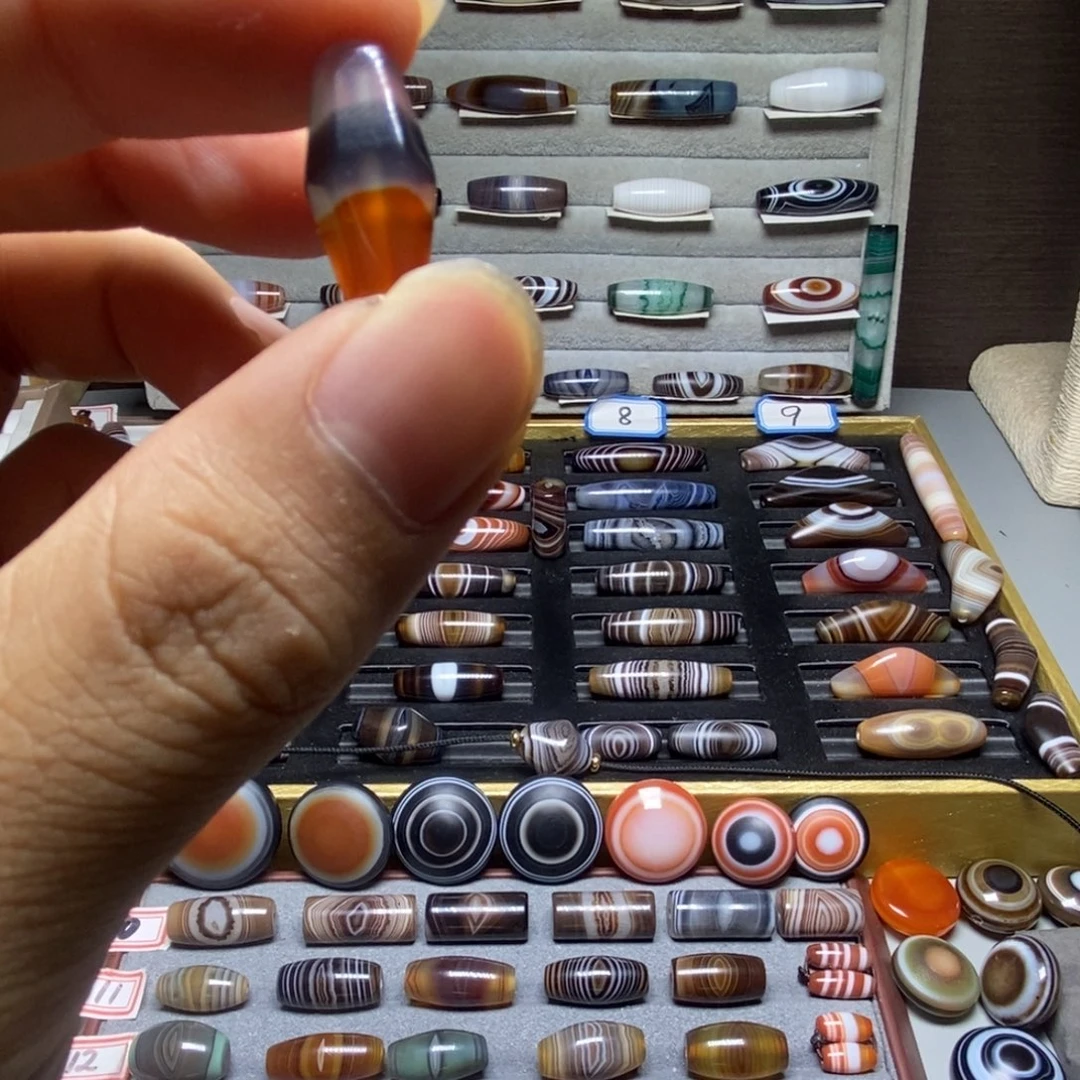 玛瑙/玉髓合金珠宝半成品