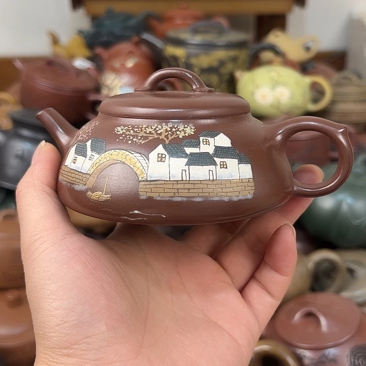 茶壶紫砂紫砂壶微瑕