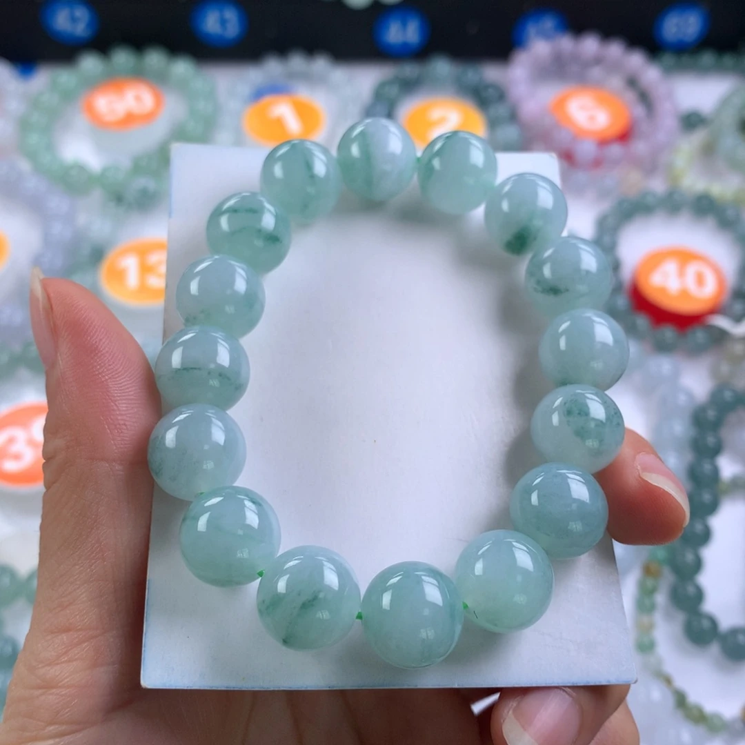未镶嵌手链翡翠卡12.9