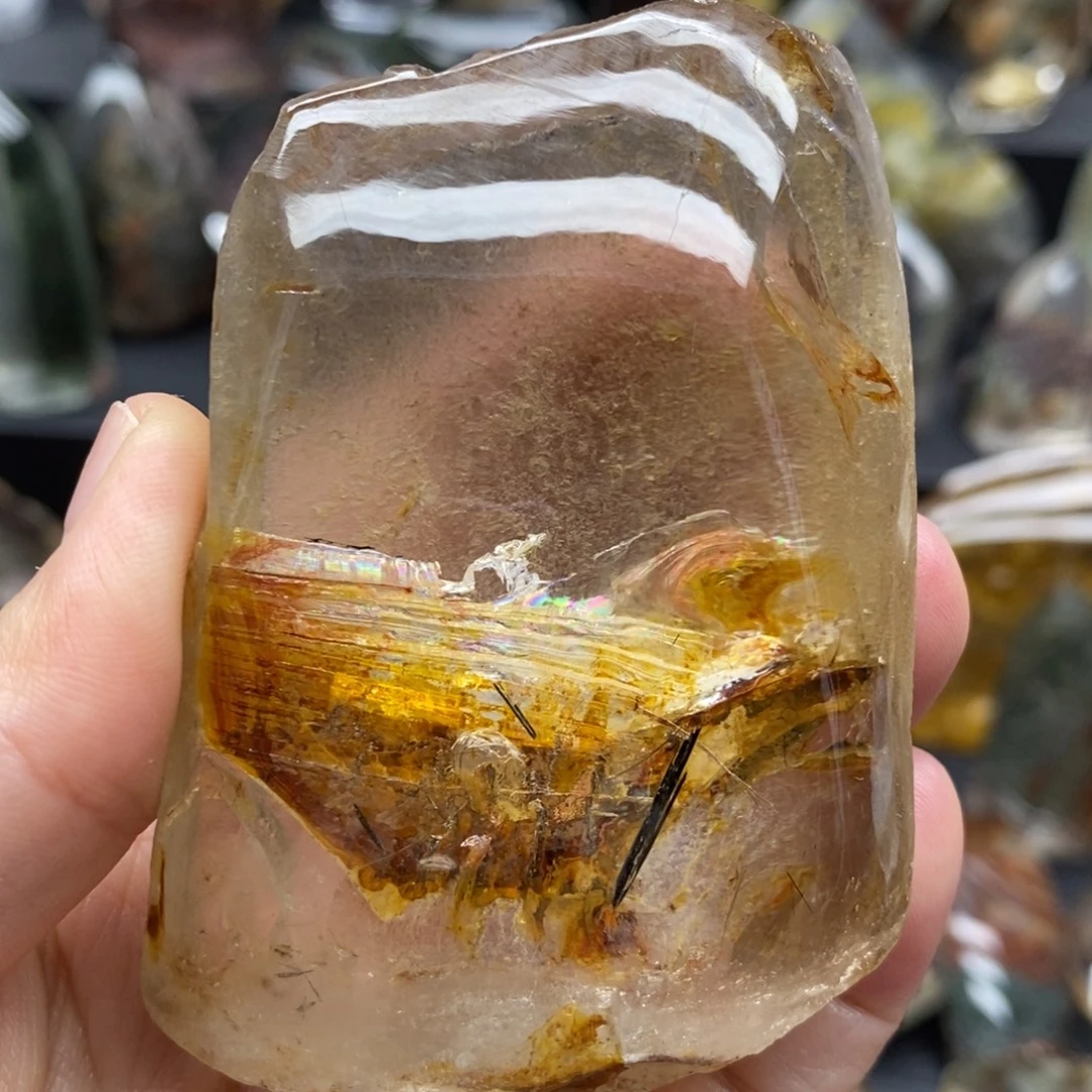 珠宝半成品水晶未镶嵌