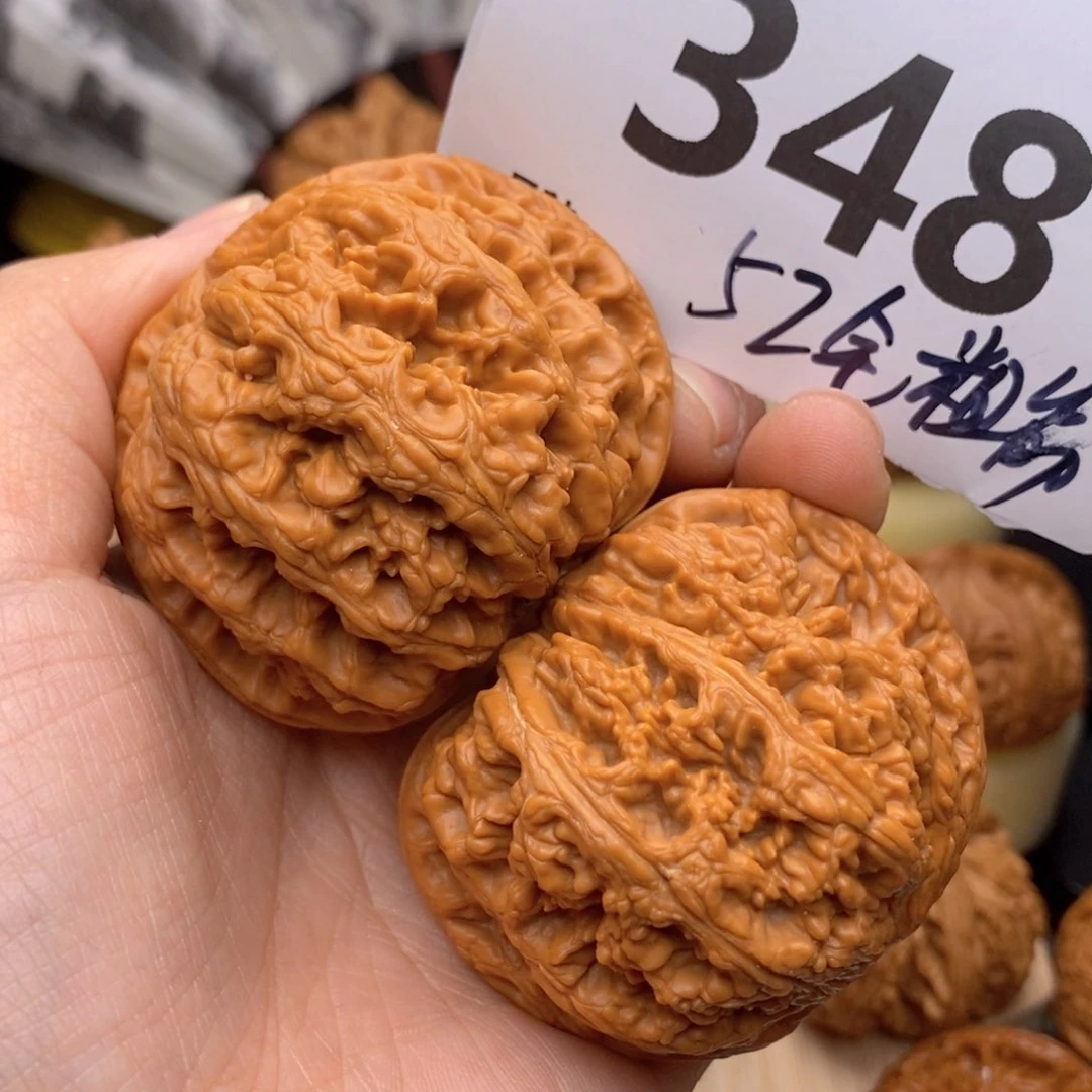 文玩核桃把件348号52全粗筋