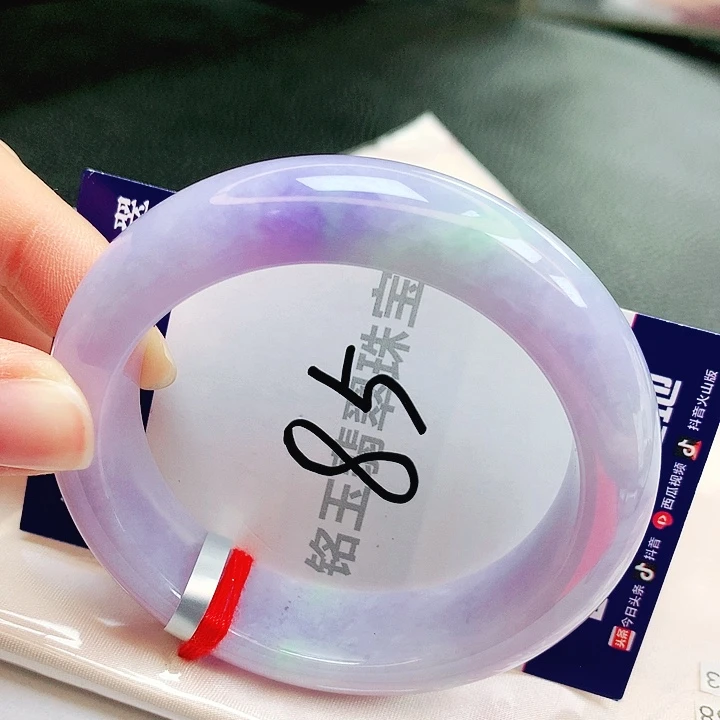 翡翠未镶嵌手镯缅甸天然a货翡翠手镯
