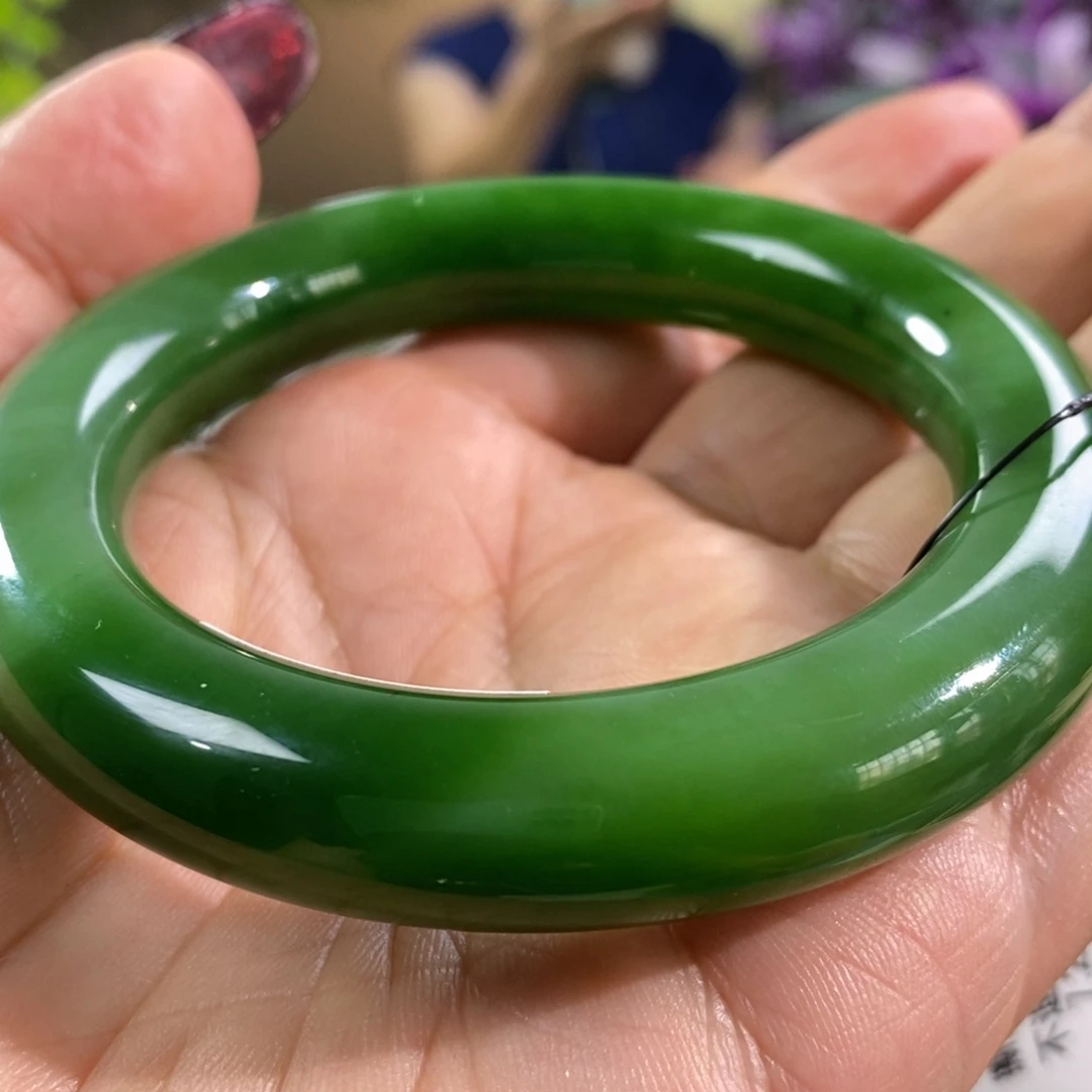 和田玉（碧玉）手镯未镶嵌