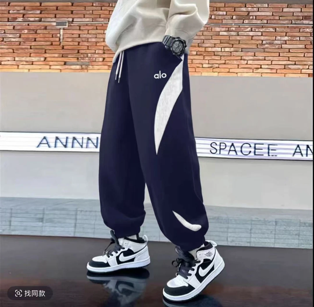 儿童装男童秋装裤子2025新款中大童春秋款男孩运动卫裤秋季休闲裤