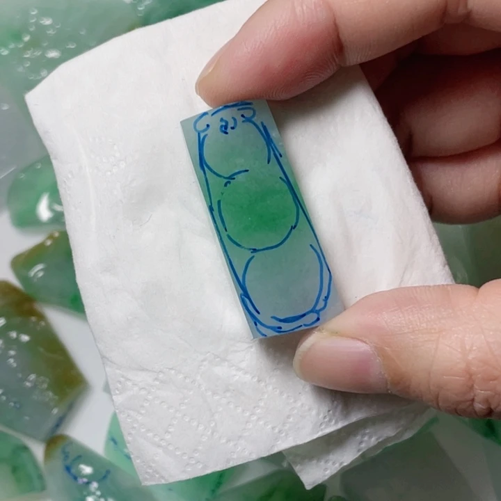 定制翡翠未镶嵌包工