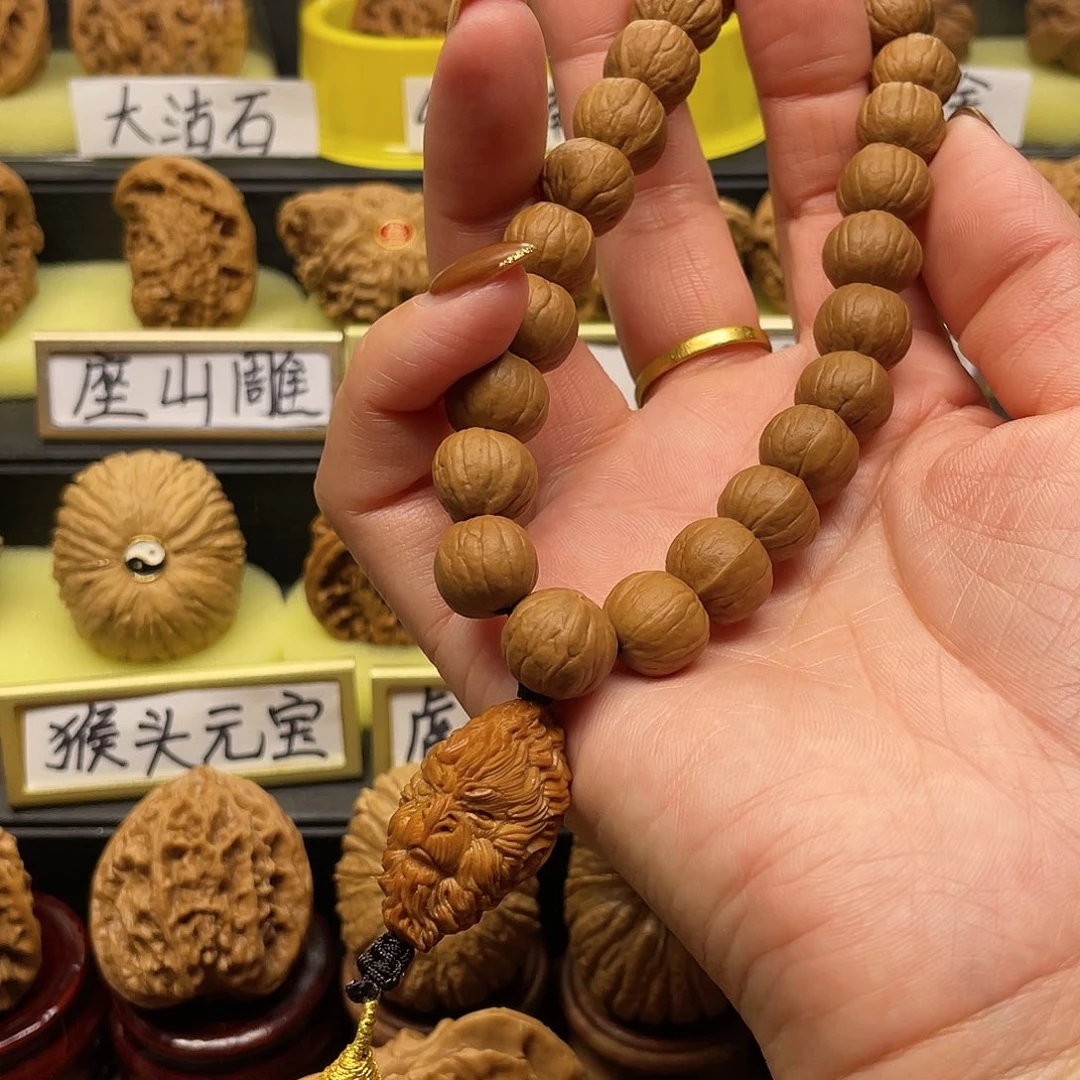 【闪购商品】吊坠文玩核桃猴头手串12
