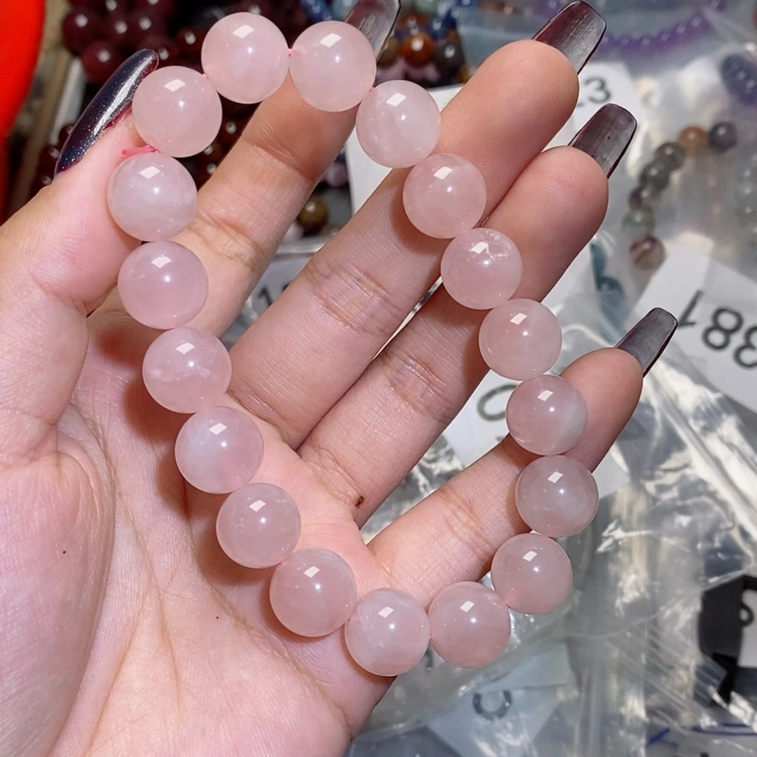 【闪购商品】水晶手串未镶嵌粉晶500