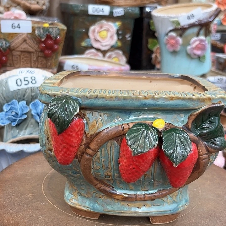 红陶粗陶多肉花盆