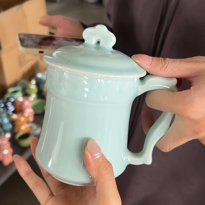 云间青瓷龙泉小米茶器