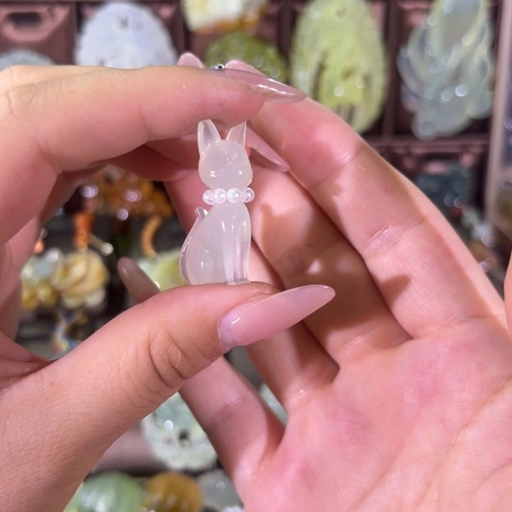 蛇纹石玉合金颈饰