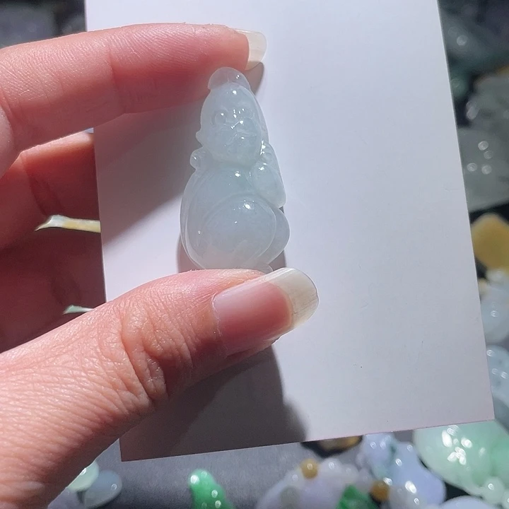 颈饰未镶嵌翡翠天