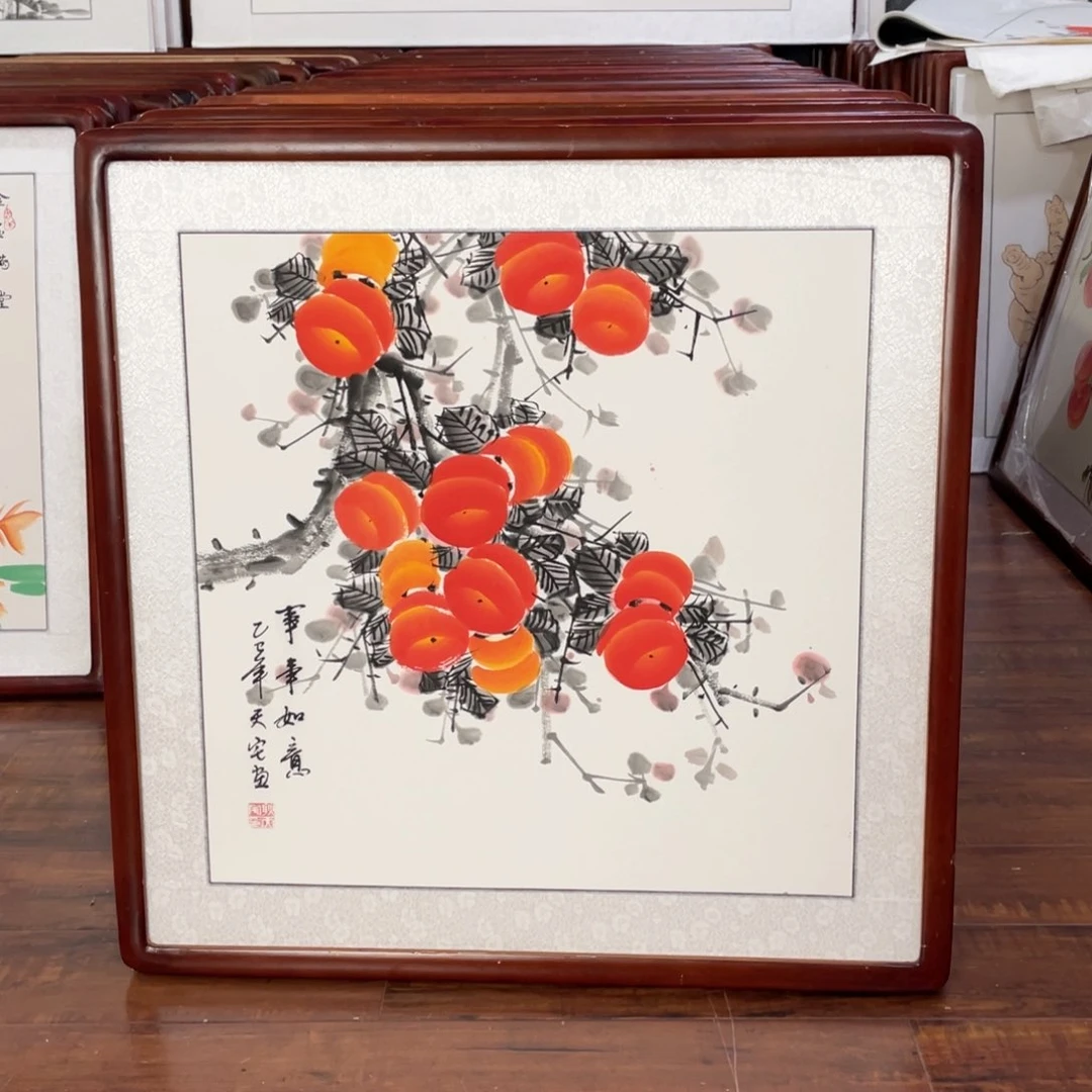 国画带框尺寸63*63厘米