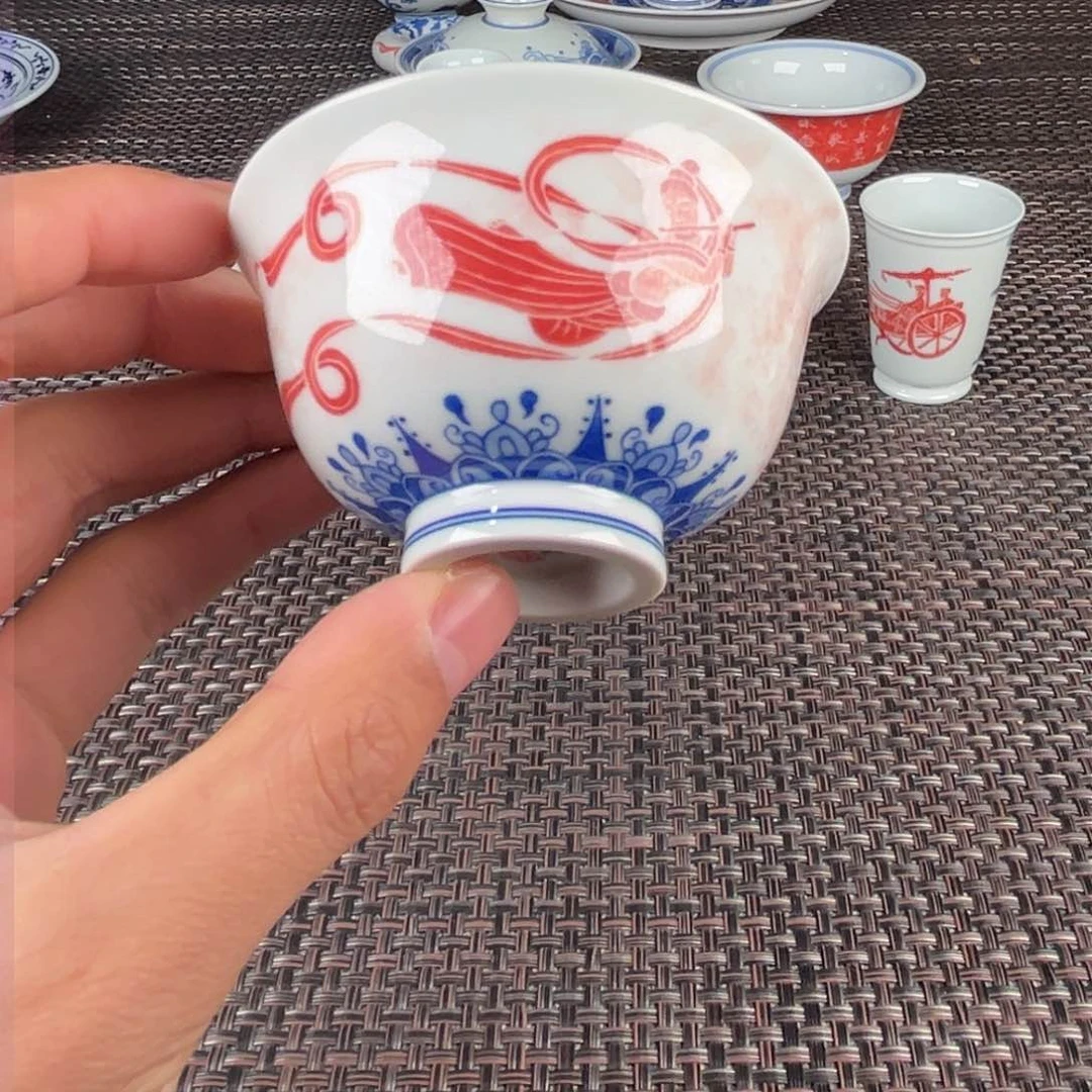 瓷片景德镇陶瓷杯子