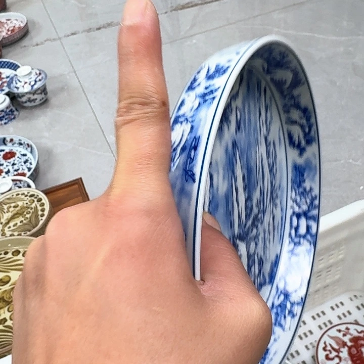 瓷片瑞雪兆丰年大壶乘景德镇