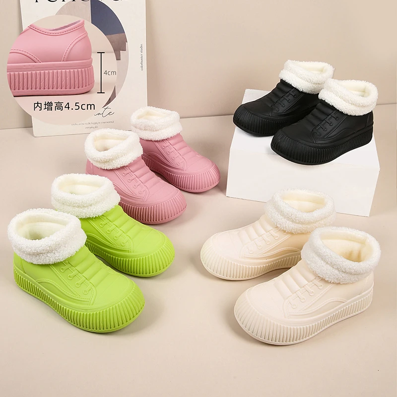 雨鞋女款2025新款爆款水鞋加绒雨鞋雨靴女款防水厨房防滑专用鞋