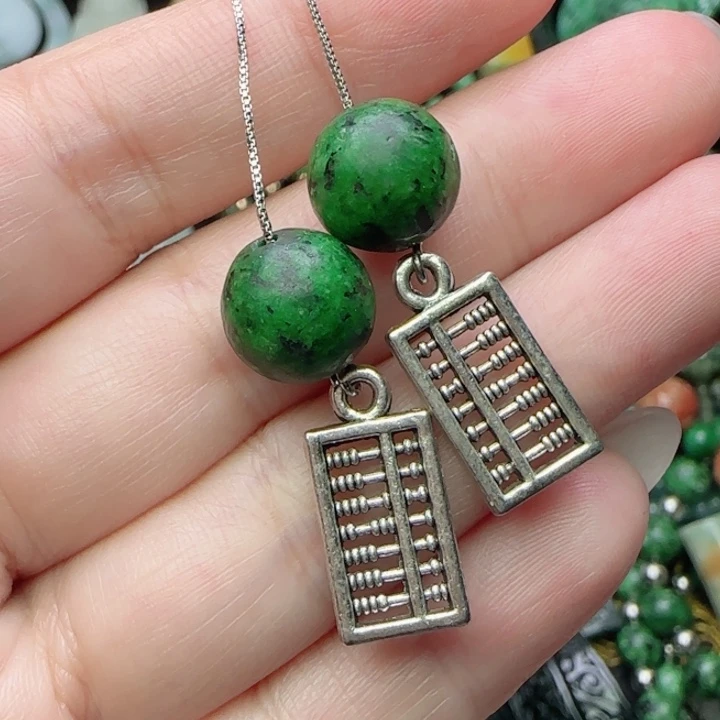 翡翠未镶嵌颈饰天然A货16