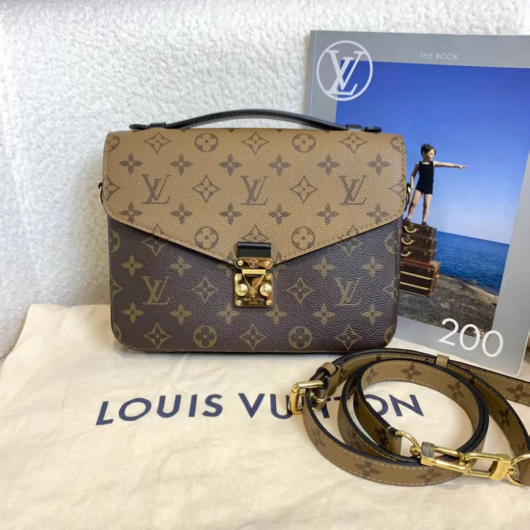 99新 LouisVuitton/路易威登 壹臻/Iv老花拼色邮差 89943709