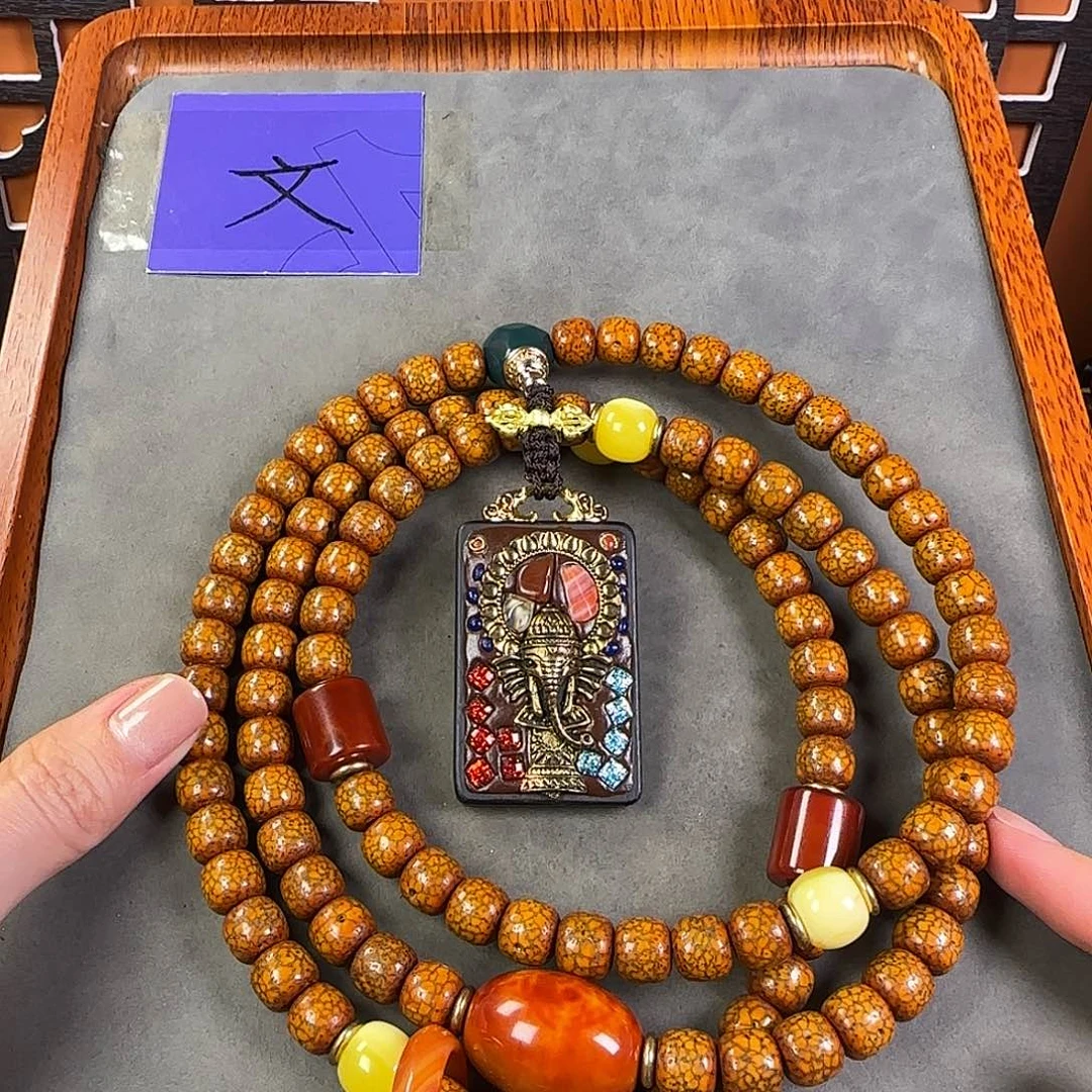 星月菩提吊坠脖挂