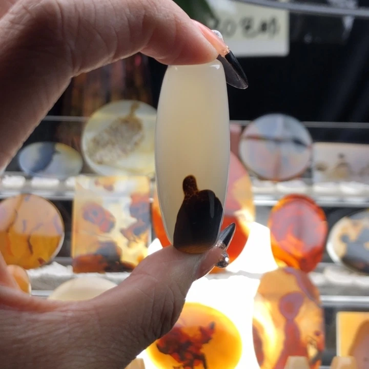 玛瑙/玉髓颈饰未镶嵌107