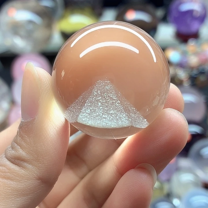 珠宝半成品未镶嵌水晶银山3.3