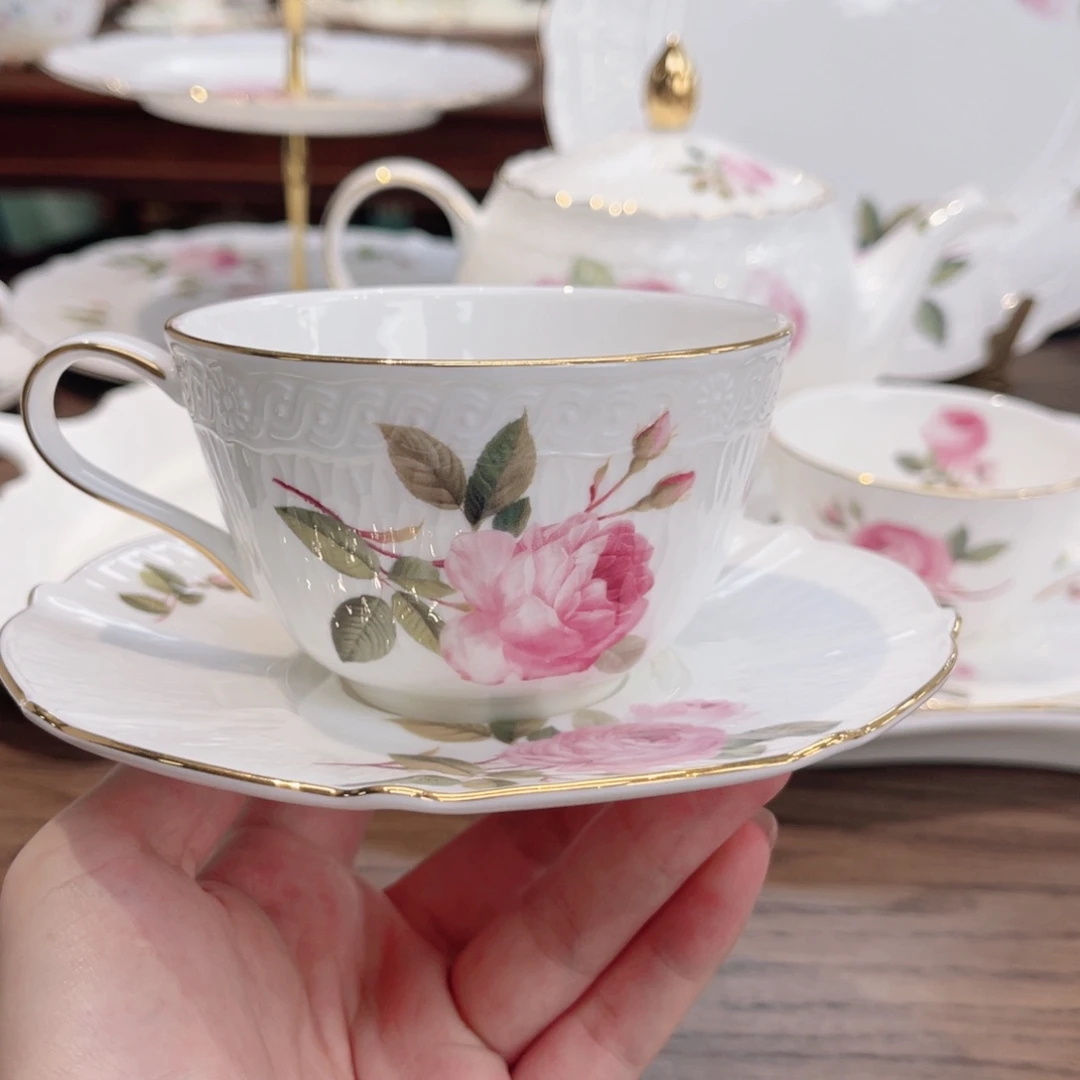 骨瓷咖啡杯碟——————————