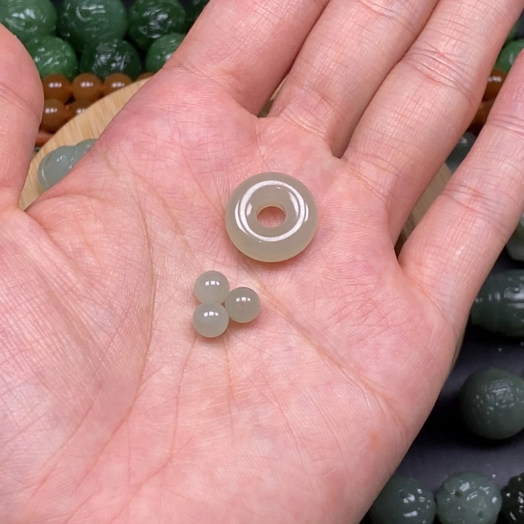 和田玉未镶嵌颈饰5**.