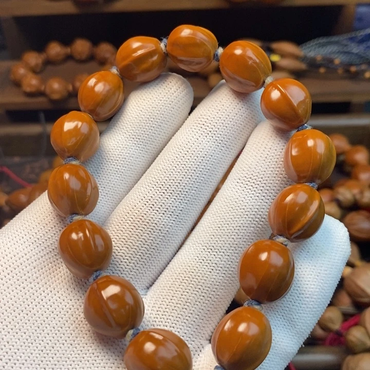 橄榄核手串/手链1.35鲨鱼背