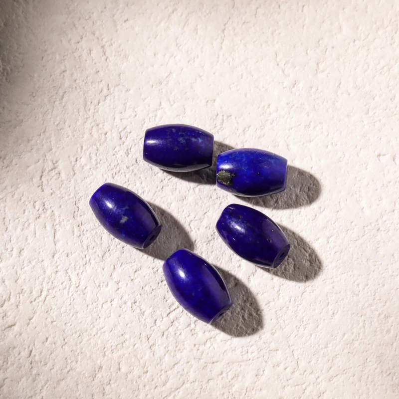 青金石桶珠约8*12mm 多样性发货发其一 66250224-06