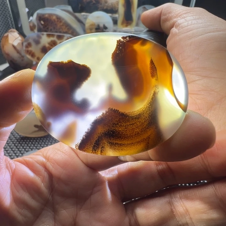 未镶嵌玛瑙/玉髓珠宝奇石