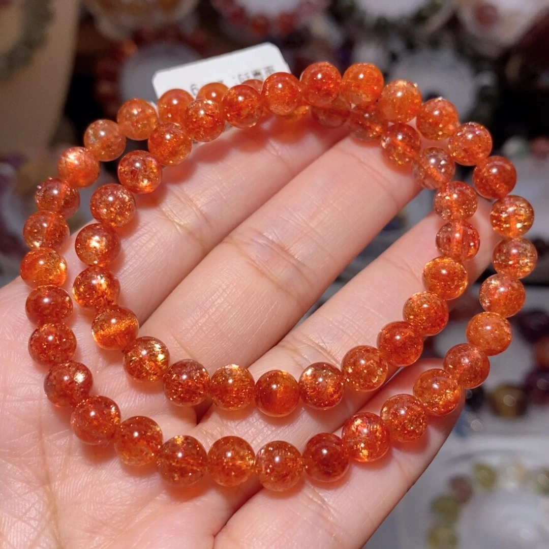 未镶嵌长石手链F金太阳多圈