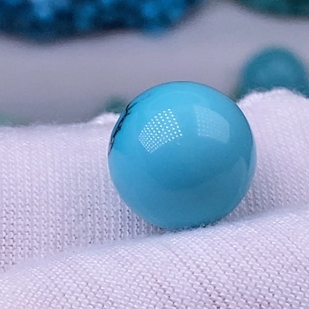 绿松石未镶嵌珠宝奇石12mm