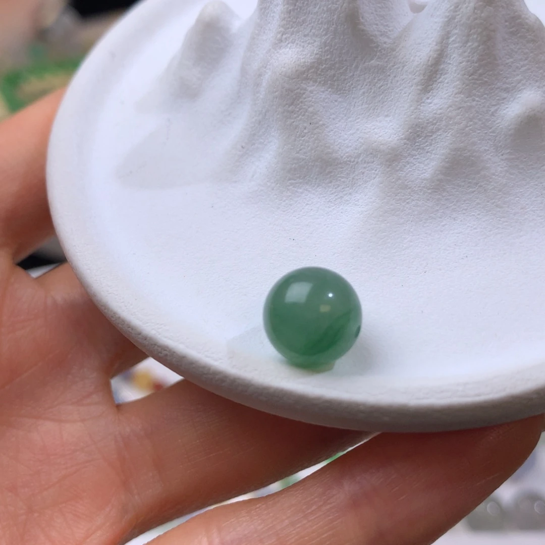 散珠翡翠湖水绿 9.3mm m