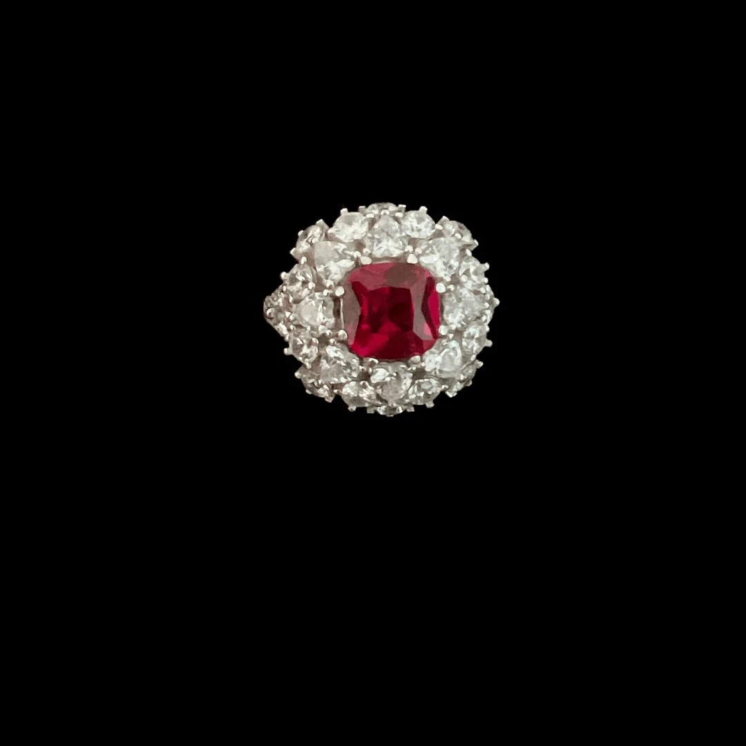 925银戒指 F1706时尚百搭戒指孤品