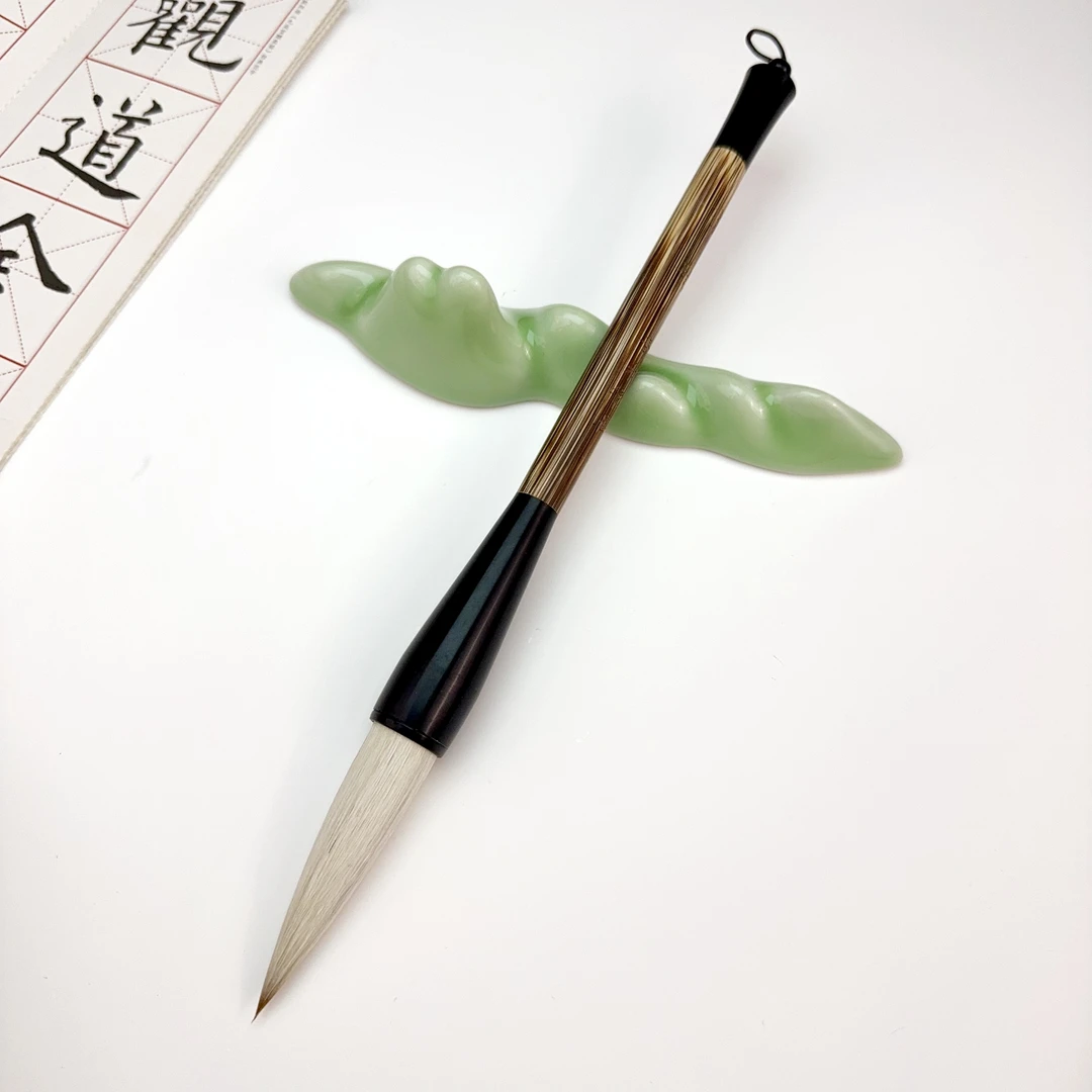 【新年福利】出锋6.8兼毫斗笔国画牡丹山水泼墨隶书对联书法创作用