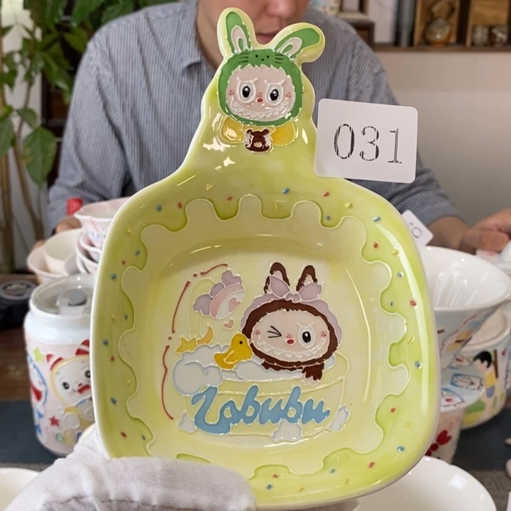 瓷片B****?景德镇釉下彩手绘