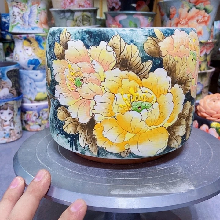 景德镇艺术手绘作品