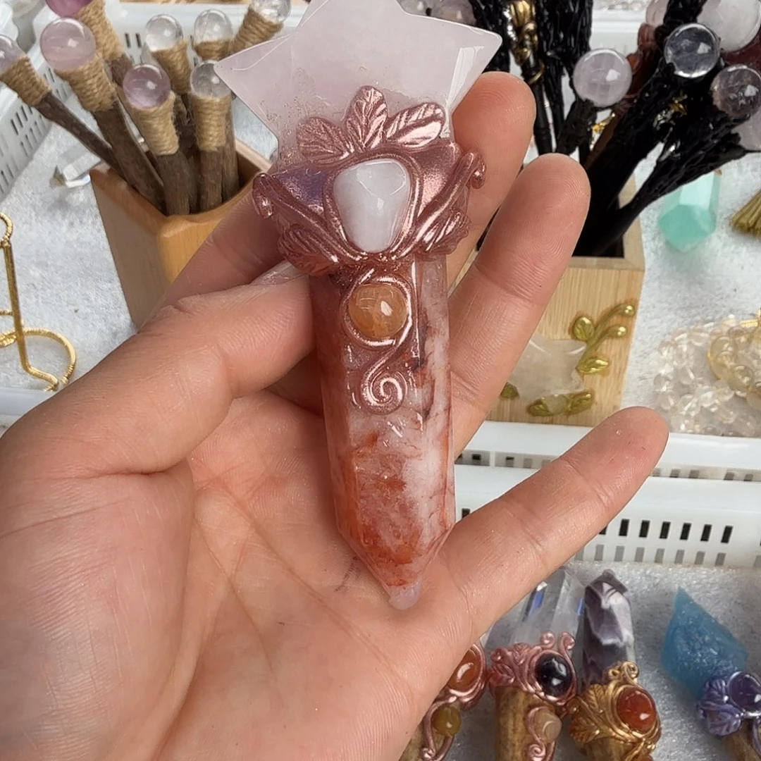 烟晶手链未镶嵌粉