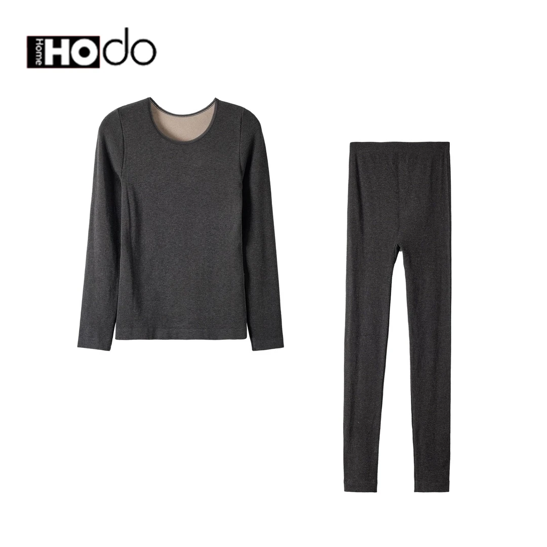 保暖内衣女加厚加绒打底毛衫-4356