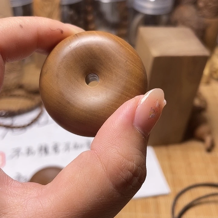 檀香木老山檀香大平安扣