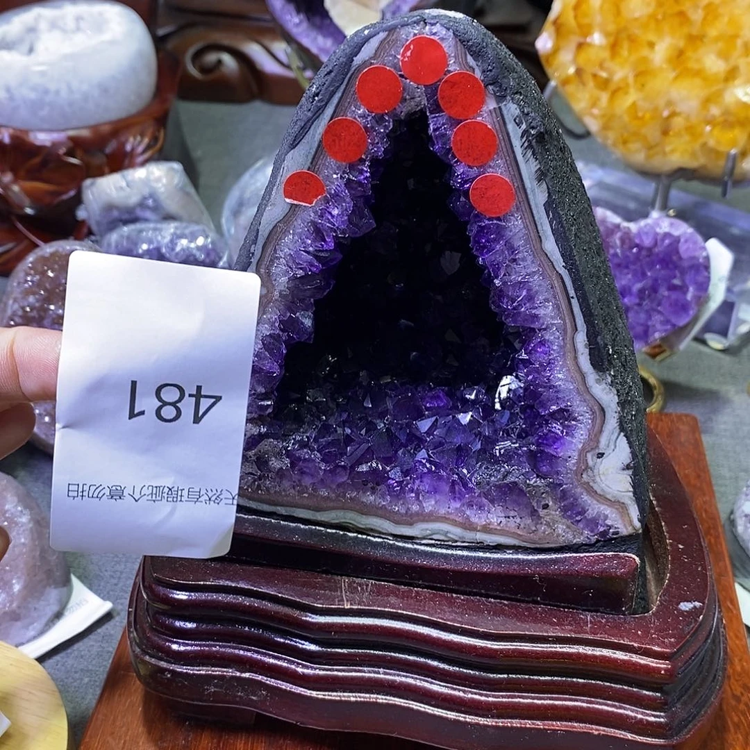 未镶嵌珠宝半成品紫晶