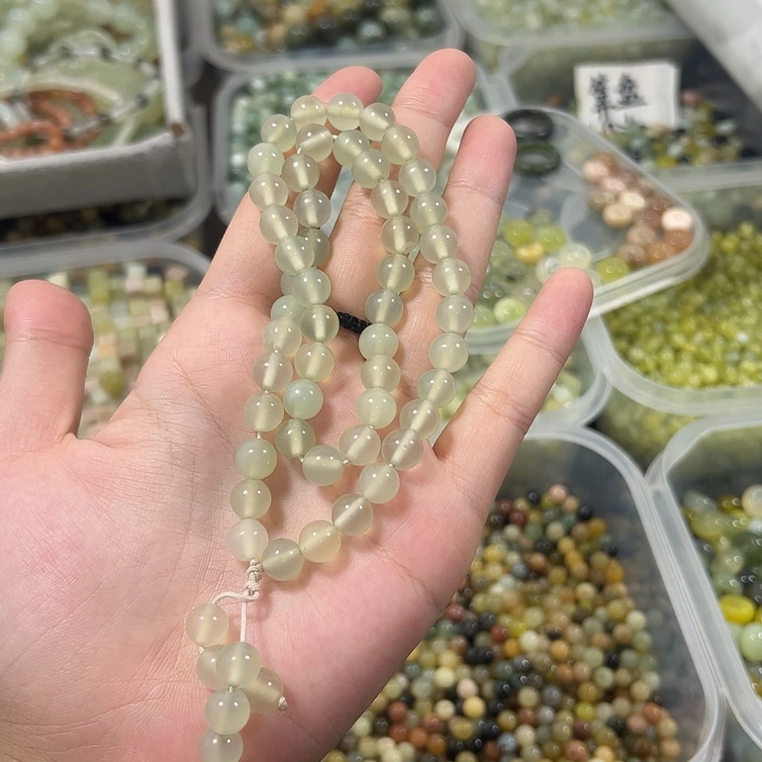蛇纹石玉合金珠宝半成品
