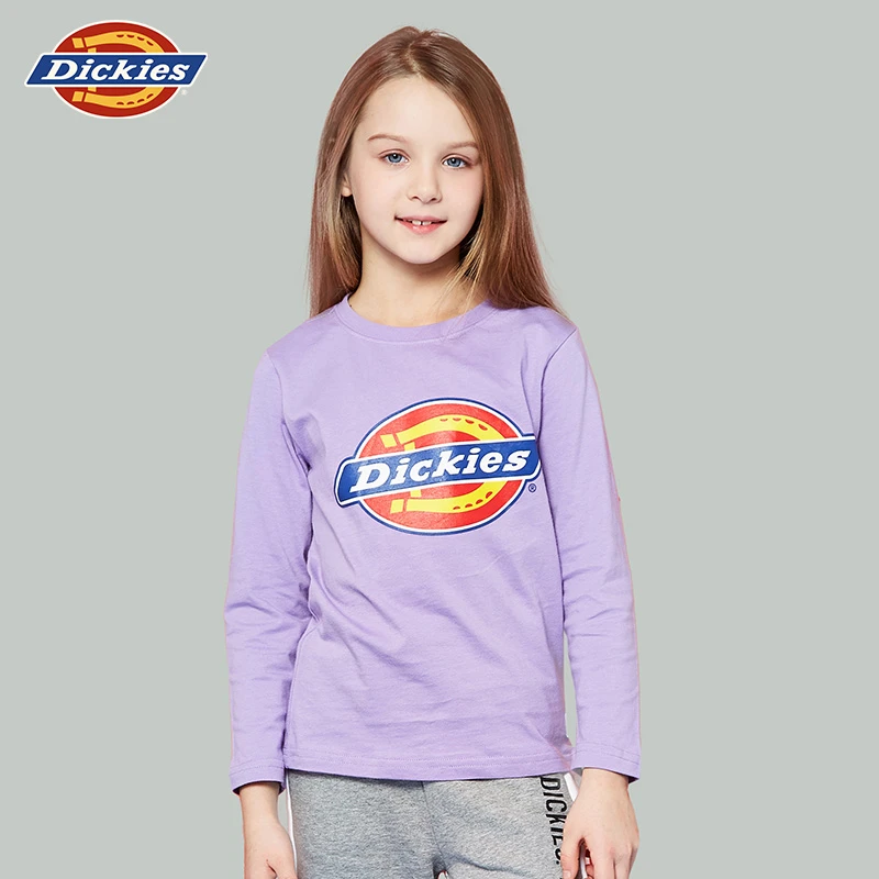 Dickies卫衣套头常规印花中大童秋冬春季保暖打底童装251K30LSD65