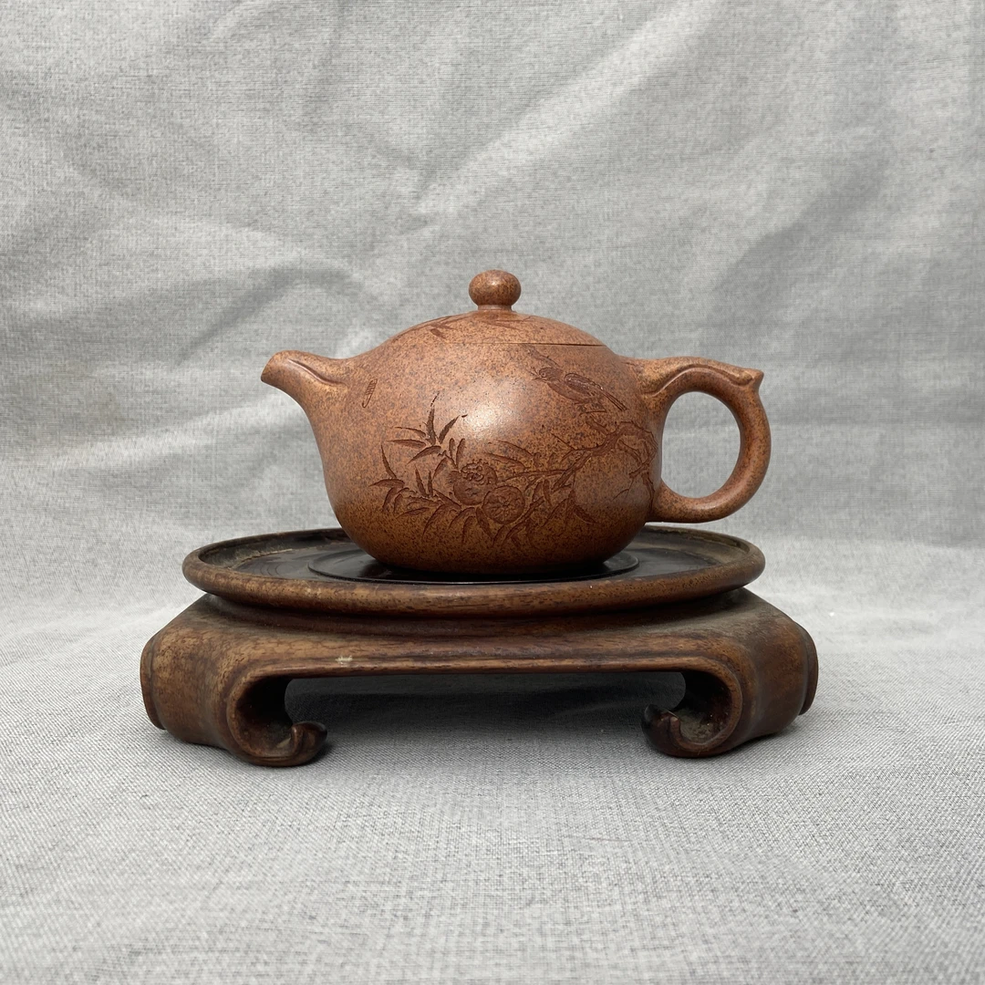 宜兴手工紫砂陶 茶壶GS3482-15